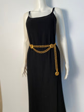 Load image into Gallery viewer, NWT New Chanel 94A gold medallion chain strand belt necklace accessory