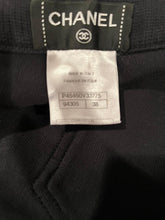 Load image into Gallery viewer, Chanel Black Cotton Low Rider Pant Jeans FR 38 US 4/6