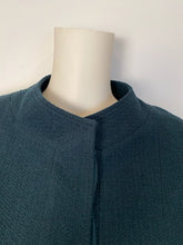 Load image into Gallery viewer, Vintage Chanel 98A, 1998 Fall Dark Green Short Jacket with matching belt FR 38