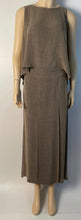 Load image into Gallery viewer, Chanel Vintage 99P 1999 Spring brown blouse long maxi skirt dress outfit set FR 38