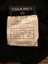Load image into Gallery viewer, Chanel 08A 2008 Fall Black Turtleneck Sweater Dress FR 40 US 4/6