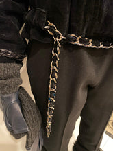 Load image into Gallery viewer, Chanel 06A 2006 Fall Washed Velvet Biker Jacket FR 42