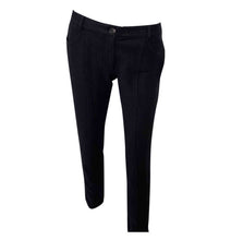 Load image into Gallery viewer, Chanel Black Cotton Low Rider Pant Jeans FR 38 US 4/6