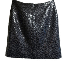 Load image into Gallery viewer, Chanel 02A 2002 Fall black sequin skirt FR 38 US 4