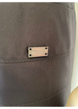 Load image into Gallery viewer, Chanel 03P 2003 Spring Silk Chiffon Black Dress FR 38