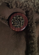 Load image into Gallery viewer, Chanel Brown Long Fall 2012 RTW Leather Shearling Coat Jacket FR 40 US 6