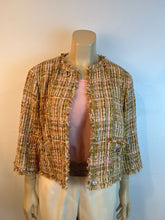 Load image into Gallery viewer, Chanel 12A 2012 Fall Pre Fall Paris Bombay Pink Multicolor Metallic Tweed Jacket FR 40 US 4/6
