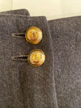 Load image into Gallery viewer, 1980’s Chanel Boutique Vintage Gray Wool Pant Trouser US 6/8