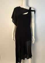 Load image into Gallery viewer, Chanel 02C 2002 Cruise Resort 2 pc Black Dress FR 38 US 4/6