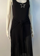Load image into Gallery viewer, Chanel 02C 2002 Cruise Resort 2 pc Black Dress FR 38 US 4/6
