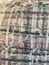 Load image into Gallery viewer, Vintage Chanel 05P, 2005 Spring Fantasy Tweed pink and green Skirt Suit Set with Jacket FR 42