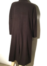 Load image into Gallery viewer, Chanel Vintage 1990 Long Brown Dress Coat Jacket US 14/16
