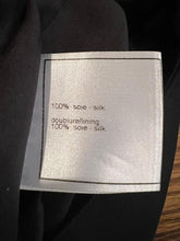 Load image into Gallery viewer, Chanel 03A Snap Collection 2003 Fall Short and Sassy Satin Black Skirt FR 40 US 6/8