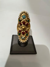 Load image into Gallery viewer, Rare Chanel 11C 2011 Cruise Resort Poured Glass Cocktail Ring Sz 6