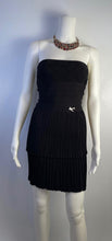 Load image into Gallery viewer, Chanel 08C 2008 Cruise Black Pleated Skirt Set Dress FR 36 US 4