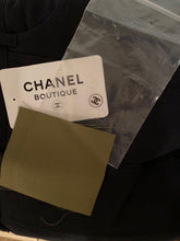 Load image into Gallery viewer, 96A, 1996 Fall Vintage Chanel Rare Military Olive Green Belted Jacket Pant Suit Set FR 36