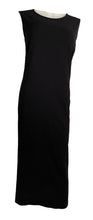 Load image into Gallery viewer, Chanel Boutique vintage summer black long maxi dress US 10/12