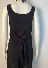Load image into Gallery viewer, Chanel 02C 2002 Cruise Resort 2 pc Black Dress FR 38 US 4/6
