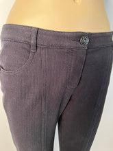 Load image into Gallery viewer, Chanel Black Cotton Low Rider Pant Jeans FR 38 US 4/6