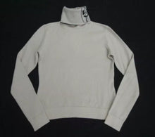 Load image into Gallery viewer, Chanel 04A Fall Light Brown Beige Turtle Neck Coco Cashmere Sweater FR 38 US 4/6