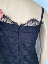 Load image into Gallery viewer, Chanel 06C 2006 Cruise Resort Black Lace Dress FR 38