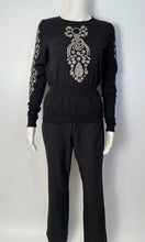 Load image into Gallery viewer, Vintage Chanel 01P, 2001 Spring Black Straight Leg Pants Trousers FR 40