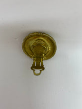 Load image into Gallery viewer, 1980’s Rare! Chanel Vintage Round Anchor Gold Metal CC Logo Clip On Earrings