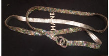 Load image into Gallery viewer, Chanel 05A MultiColor CC Strass Swarovski crystal Belt