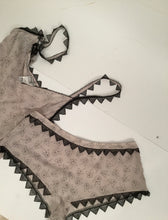 Load image into Gallery viewer, Rare Chanel Vintage 03A 2003 Fall Silk Lingerie 2 Piece sleepwear set boy short tank top camisole FR 40 US 6