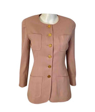 Load image into Gallery viewer, Chanel Boutique 97P, 1997 Spring Beige Blush Pant Jacket Suit Set FR 36 US 4