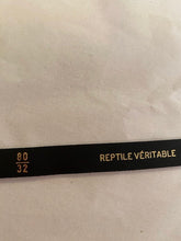 Load image into Gallery viewer, Vintage Chanel 00T 2000 Multicolor Skinny Python Snakeskin Belt Sz 80/32