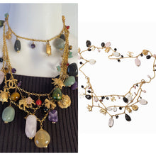 Load image into Gallery viewer, Chanel 01A 2001 Fall Rare Multi Charms Necklace Belt