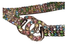 Load image into Gallery viewer, Chanel 05A MultiColor CC Strass Swarovski crystal Belt