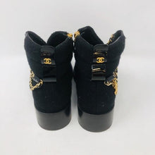 Load image into Gallery viewer, CHANEL 15A Paris Salzburg Charm chains Ankle Boots EU 39