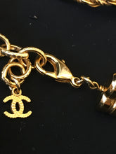 Load image into Gallery viewer, Chanel 19A 2019 Fall Paris Egypt Nile Collection Long Gold Rope Necklace Belt with Stones