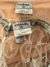 Load image into Gallery viewer, Chanel 06A, 2006 Fall 2 pc Blouse Top FR 40