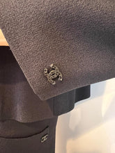 Load image into Gallery viewer, Chanel 02C 2002 Cruise Dark Navy Pants Jacket Suit Set FR 42 US 6/8