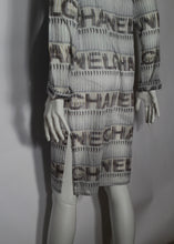 Load image into Gallery viewer, Vintage Chanel 05P, 2005 Spring Cotton Tunic Swim Cover Up Logo Dress FR 38 US 4/6