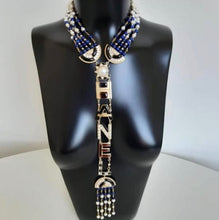 Load image into Gallery viewer, Chanel 2019, 19A Logomania Collection Letters Multicolor Necklace