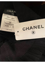 Load image into Gallery viewer, NWT Chanel 09P 2009 Spring Black Pleated Dress FR 40 US 4/6