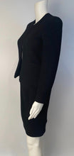 Load image into Gallery viewer, Vintage Chanel 98P, 1998 Spring black boucle wool skirt suit US 2/4