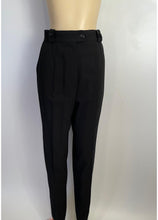 Load image into Gallery viewer, Chanel 99P 1999 Spring Black Pant Trousers FR 40