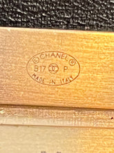 Load image into Gallery viewer, Chanel 17P 2017 Spring Denim Cuff Bracelet