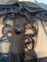 Load image into Gallery viewer, Rare Chanel 08A 2008 Fall Black Silk Chiffon Blouse Camisole Top FR 38 US 4/6