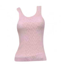 Load image into Gallery viewer, Chanel Pink Ribbed Tank Top Blouse US 4/6