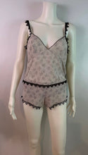 Load image into Gallery viewer, Rare Chanel Vintage 03A 2003 Fall Silk Lingerie 2 Piece sleepwear set boy short tank top camisole FR 40 US 6