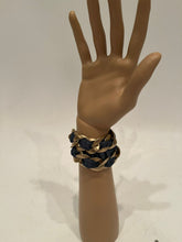 Load image into Gallery viewer, Chanel 08C 2008 Cruise Denim Gold Chain Headband/Necklace/Bracelet