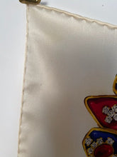 Load image into Gallery viewer, Large Vintage Chanel Jewel Multicolor Print Silk Scarf