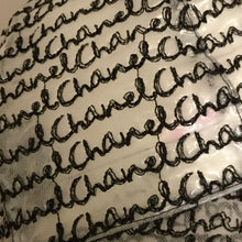 Load image into Gallery viewer, NWT New with Tags Chanel 15S waterproof cloche black white bucket rain Hat Sz Medium