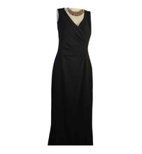 Load image into Gallery viewer, 97P 1997 Vintage Chanel Sleeveless Black Maxi Dress FR 40 US 4/6